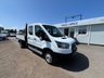 USED 2021 21 FORD TRANSIT 2.0 350 EcoBlue Leader Tipper Double Cab 4dr Diesel Manual RWD L3 Euro 6 (s/s) (130 ps) ELECTRIC TIPPER *   **WE SPECIALISE IN FINANCE CALL FOR A FREE NO OBLIGATION QUOTATION **