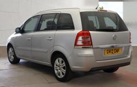 USED 2012 12 VAUXHALL ZAFIRA 1.6 16V Design MPV 5dr Petrol Manual Euro 5 (SNav) (115 ps) 1.6L,12MONTHMOT, SERVICED,  2OWNERS, STRONG, RELIABLE,CHEAPTOINSURE,CHEAPTAX,PRACTICAL, 7SEATER