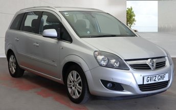 2012 VAUXHALL ZAFIRA