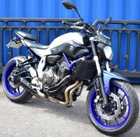 USED 2017 YAMAHA MT-07  700 ABS (75 ps) A superb bike with bulletproof engine, great colour scheme, good service history, well worth your attention.