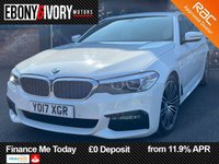 USED 2017 17 BMW 5 SERIES 2.0 520d M Sport Saloon 4dr Diesel Auto Euro 6 (s/s) (190 ps) 2 KEYS, BOOK PACK, GREAT SERVICE HISTORY AND A MINIMUM OF 9 MONTHS MOT