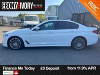 USED 2017 17 BMW 5 SERIES 2.0 520d M Sport Saloon 4dr Diesel Auto Euro 6 (s/s) (190 ps) 2 KEYS, BOOK PACK, GREAT SERVICE HISTORY AND A MINIMUM OF 9 MONTHS MOT