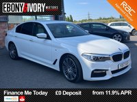 USED 2017 17 BMW 5 SERIES 2.0 520d M Sport Saloon 4dr Diesel Auto Euro 6 (s/s) (190 ps) 2 KEYS, BOOK PACK, GREAT SERVICE HISTORY AND A MINIMUM OF 9 MONTHS MOT