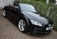 USED 2014 14 AUDI TT 1.8TFSi S-LINE ROADSTER 6-SPEED 158 BHP MMI Navigation / Heated Seats
