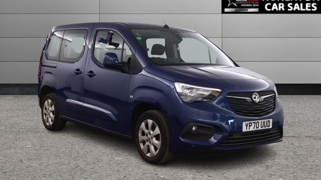 2020 70 VAUXHALL COMBO LIFE 1.2 Turbo GPF Energy MPV 5dr Petrol Manual Euro 6 (s/s) (7 Seat) (110 ps) 