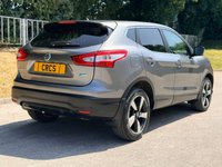 USED 2015 65 NISSAN QASHQAI 1.5 dCi n-tec SUV 5dr Diesel Manual 2WD Euro 6 (s/s) (110 ps) MOST HISTORY + SAT NAV + R , CAMERA