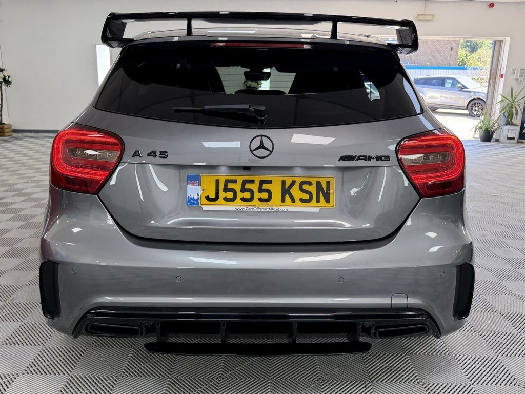 USED 2015 J MERCEDES-BENZ A CLASS 2.0 A45 AMG Hatchback 5dr Petrol SpdS DCT 4MATIC Euro 6 (s/s) (360 ps) 
