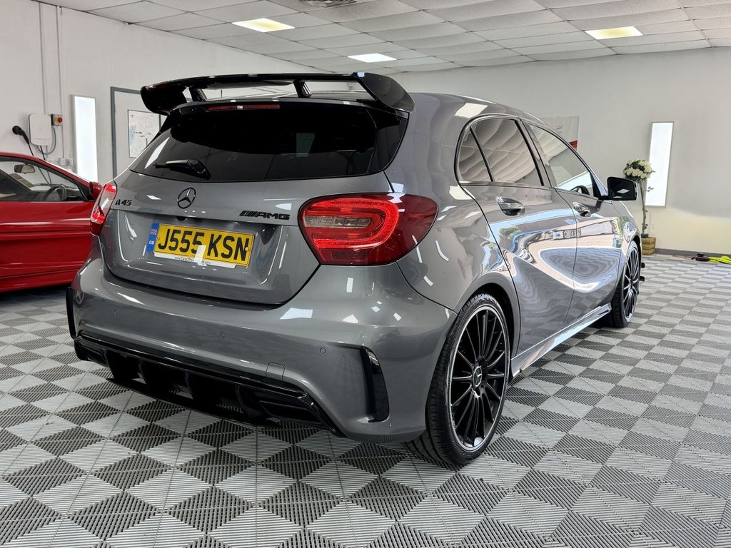 USED 2015 J MERCEDES-BENZ A CLASS 2.0 A45 AMG Hatchback 5dr Petrol SpdS DCT 4MATIC Euro 6 (s/s) (360 ps) 