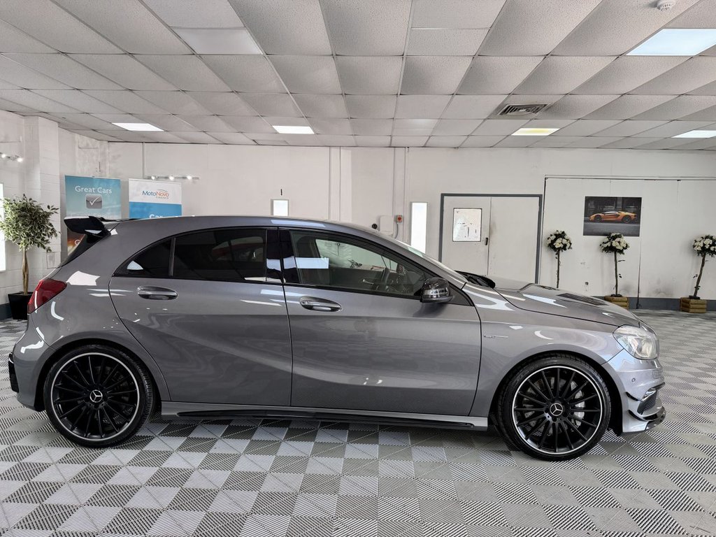 USED 2015 J MERCEDES-BENZ A CLASS 2.0 A45 AMG Hatchback 5dr Petrol SpdS DCT 4MATIC Euro 6 (s/s) (360 ps) 