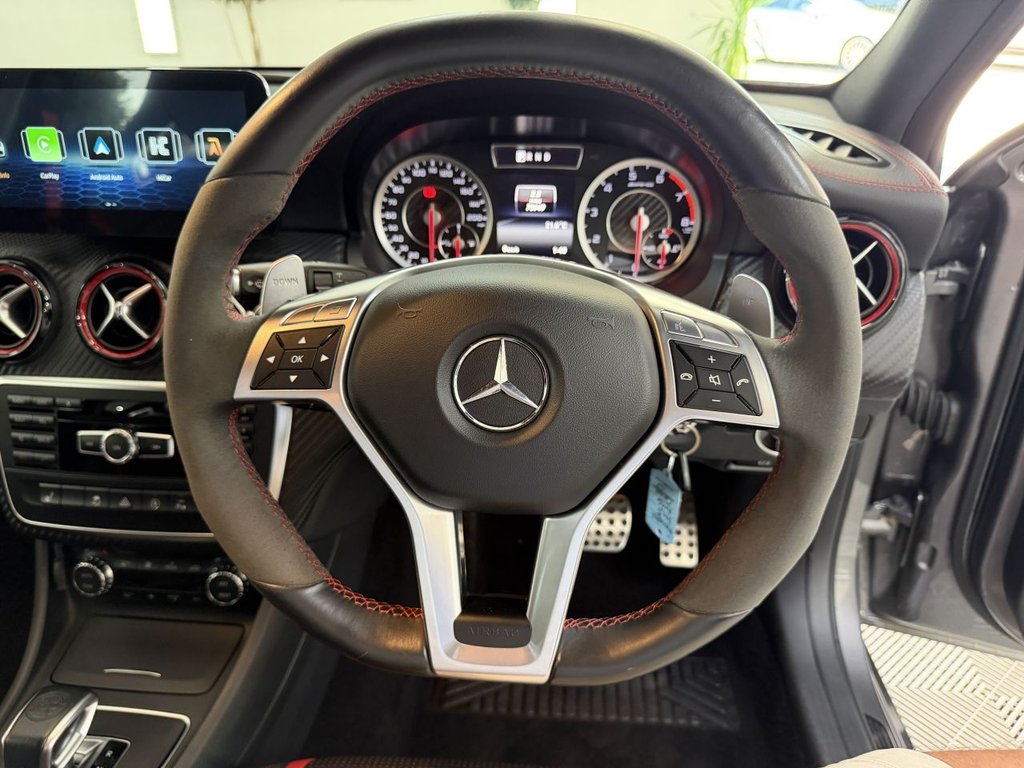 USED 2015 J MERCEDES-BENZ A CLASS 2.0 A45 AMG Hatchback 5dr Petrol SpdS DCT 4MATIC Euro 6 (s/s) (360 ps) 