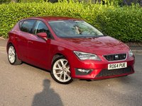 USED 2014 64 SEAT LEON 1.8 TSI FR Hatchback 5dr Petrol Manual Euro 6 (s/s) (180 ps) 