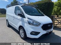 USED 2019 19 FORD TRANSIT CUSTOM 300 LIMITED L1 SWB 2.0 ECOBLUE 130PS High Specification Limited Model With All The Desirable Features And Many Additional Added Options Including Rear Camera, Heated Seats, Gally Style Roof Rack, Security Locks / Shields & Much More!