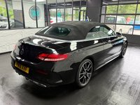 USED 2019 19 MERCEDES-BENZ C CLASS 2.0 C220d AMG Line (Premium) Cabriolet 2dr Diesel G-Tronic+ Euro 6 (s/s) (194 ps) 1 Owner - Low Mileage