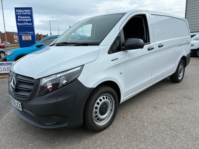 View our Mercedes-Benz Evito 116 e 66kWh Progressive Panel Van 6dr Electric Auto FWD L2 (LWB) (115 ps)