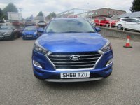 USED 2018 68 HYUNDAI TUCSON 1.6 CRDi SE Nav SUV 5dr Diesel Manual Euro 6 (s/s) (115 ps) SMART SPACIOUS SUV,,,,COMES WITH A SERVICE HISTORY,,,,GREAT ECONOMY,,,,REAR PARKING CAMERA,,,,SAT NAV AND MUCH MORE,,,,NEW M.O.T AND SERVICE BEFORE COLLECTION,,,,PARTS AND LABOUR WARRANTY INCLUDED.
