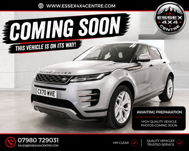 View our Land Rover Range Rover Evoque 1.5 P300e 12.2kWh R-DYNAMIC SE PLUG IN HYBRID AUTOMATIC 4X4