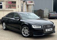 USED 2017 17 AUDI A8 3.0 TDI V6 Sport Saloon 4dr Diesel Tiptronic quattro Euro 6 (s/s) (262 ps) - SAT NAV - HEATED LEATHER - REVERSE CAMERA - P/SENSORS - BLUETOOTH - CRUISE