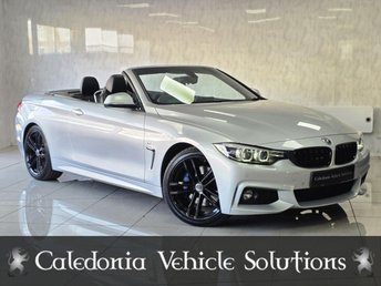 2018 BMW 4 SERIES 2.0 420d M Sport Convertible 2dr Diesel Manual Euro 6 (s/s) (190 ps) &pound;15995.00