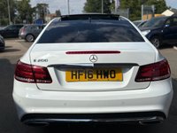 USED 2016 16 MERCEDES-BENZ E CLASS 2.0 E200 AMG Line (Premium) Coupe 2dr Petrol G-Tronic+ Euro 6 (s/s) (184 ps) 