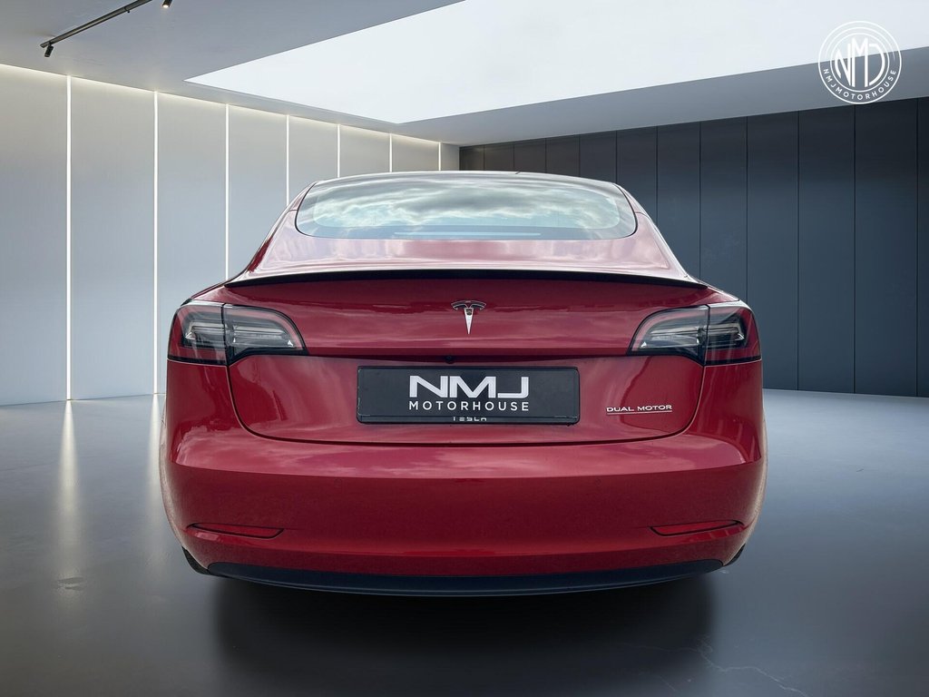 USED 2022 72 TESLA Model 3 (Dual Motor) Performance Auto 4WDE 4dr (Performance Upgrade) 9.9%APR ONE OWNER WHITE INT