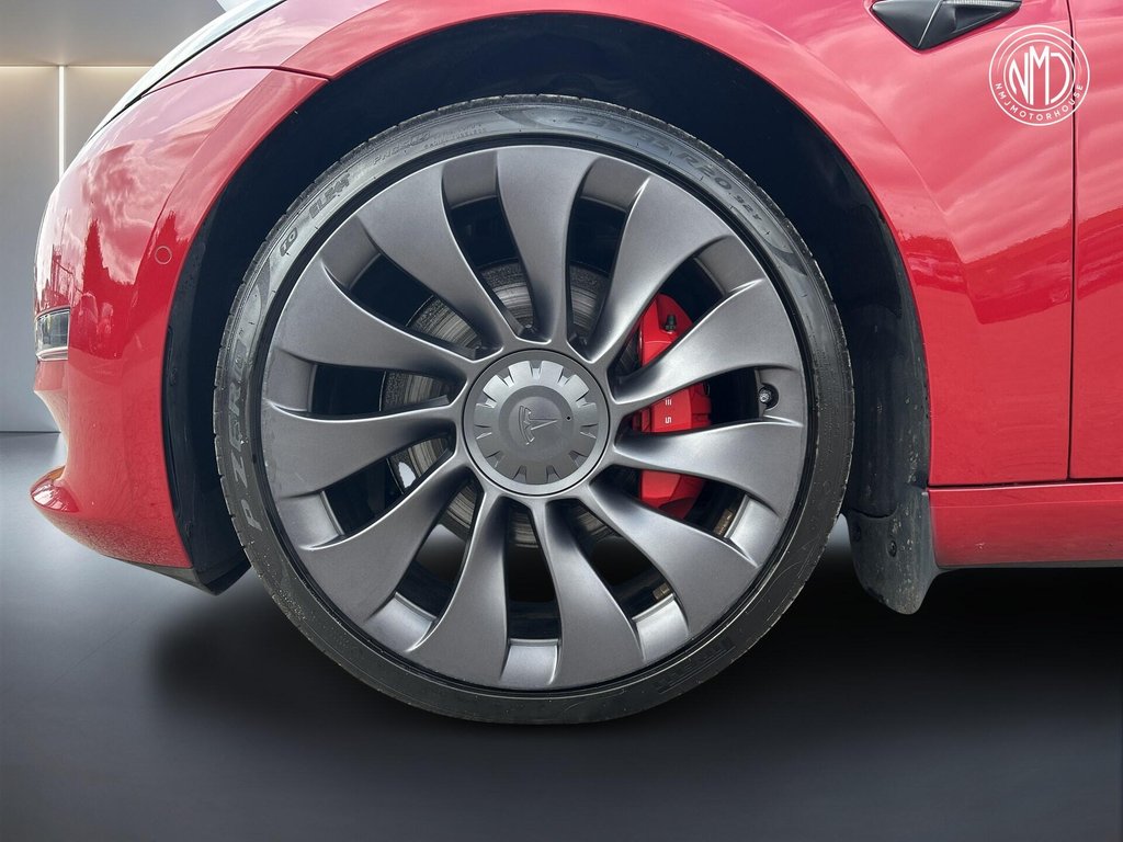 USED 2022 72 TESLA Model 3 (Dual Motor) Performance Auto 4WDE 4dr (Performance Upgrade) 9.9%APR ONE OWNER WHITE INT