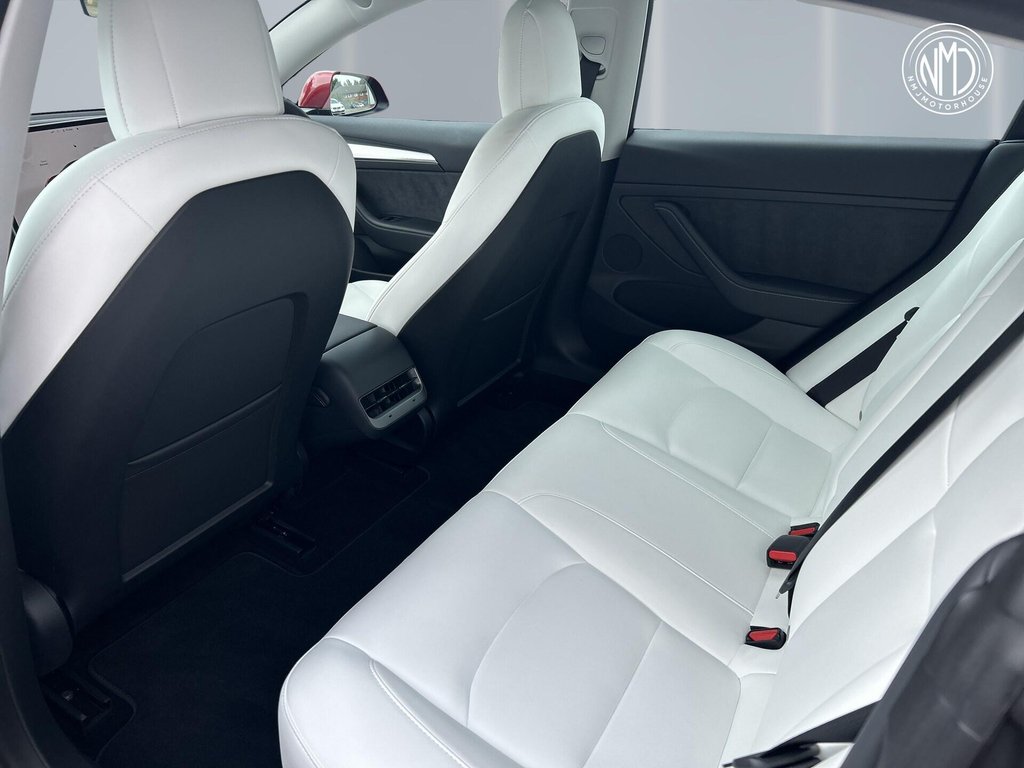 USED 2022 72 TESLA Model 3 (Dual Motor) Performance Auto 4WDE 4dr (Performance Upgrade) 9.9%APR ONE OWNER WHITE INT