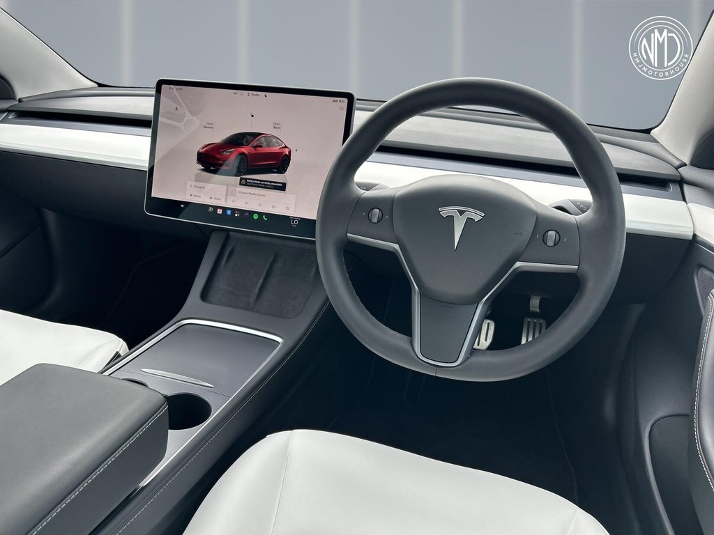 USED 2022 72 TESLA Model 3 (Dual Motor) Performance Auto 4WDE 4dr (Performance Upgrade) 9.9%APR ONE OWNER WHITE INT