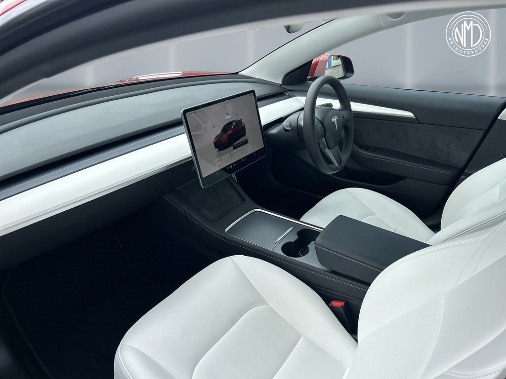 USED 2022 72 TESLA Model 3 (Dual Motor) Performance Auto 4WDE 4dr (Performance Upgrade) 9.9%APR ONE OWNER WHITE INT