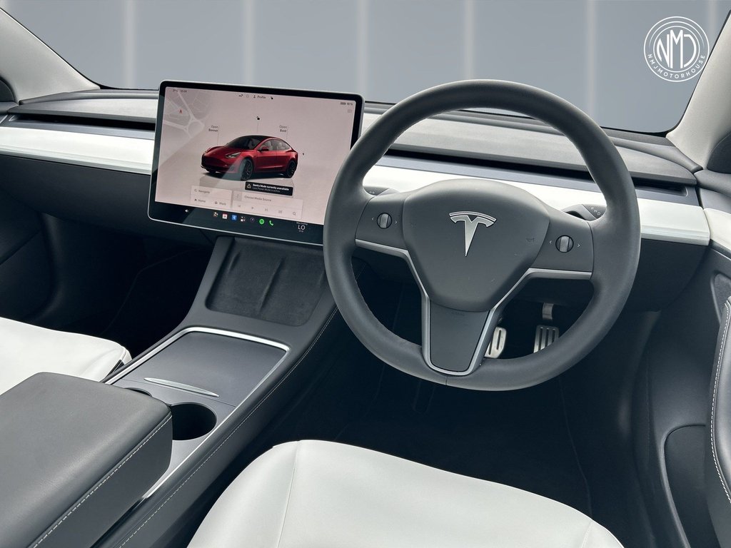 USED 2022 72 TESLA Model 3 (Dual Motor) Performance Auto 4WDE 4dr (Performance Upgrade) 9.9%APR ONE OWNER WHITE INT