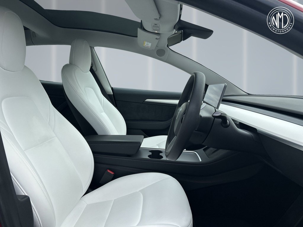 USED 2022 72 TESLA Model 3 (Dual Motor) Performance Auto 4WDE 4dr (Performance Upgrade) 9.9%APR ONE OWNER WHITE INT
