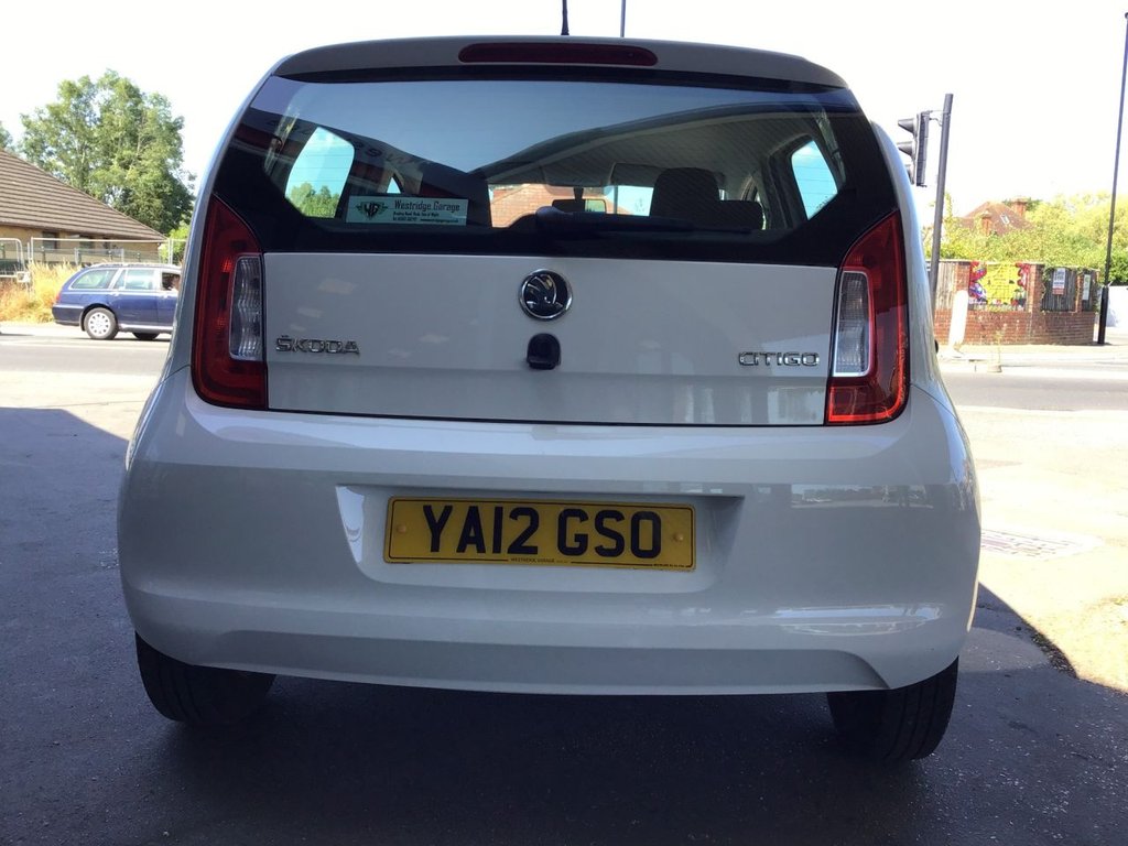 USED 2012 12 SKODA CITIGO 1.0 MPI S Hatchback 5dr Petrol Manual Euro 5 (60 ps) 