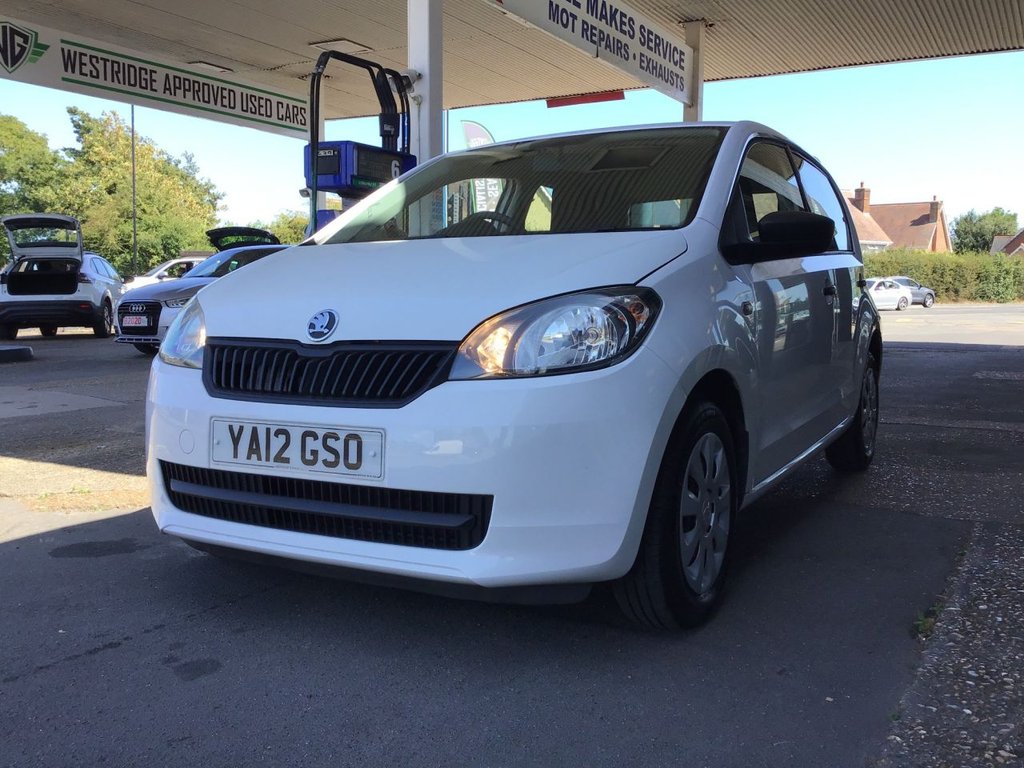 USED 2012 12 SKODA CITIGO 1.0 MPI S Hatchback 5dr Petrol Manual Euro 5 (60 ps) 