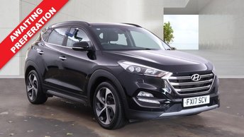 2017 HYUNDAI TUCSON 2.0 CRDi Premium SE SUV 5dr Diesel Auto 4WD Euro 6 (185 ps) &pound;10500.00