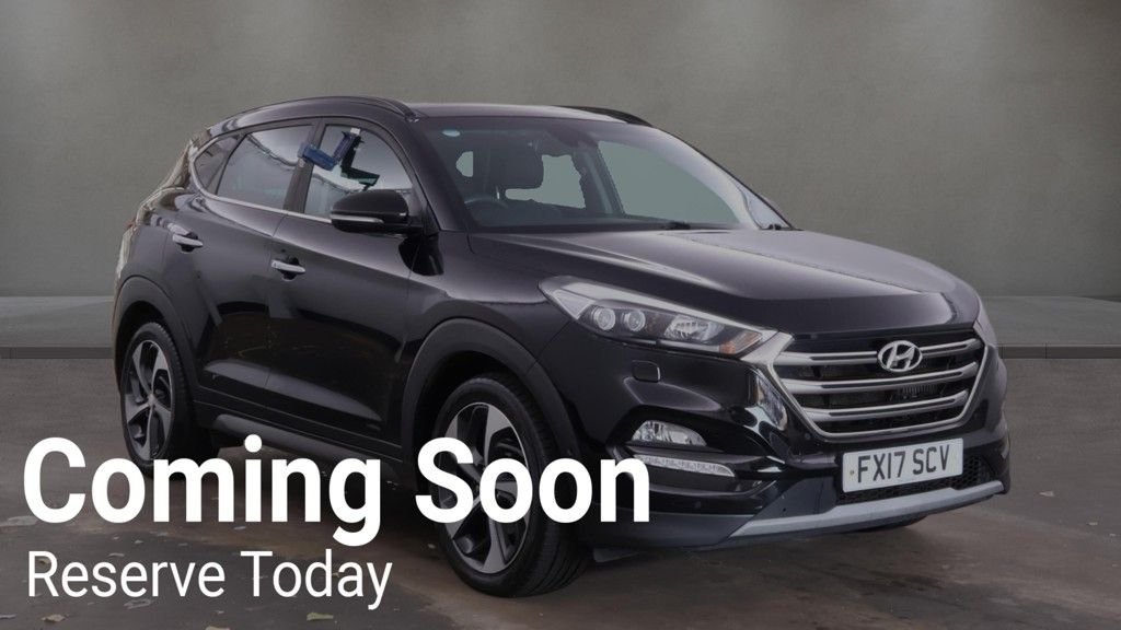 USED 2017 17 HYUNDAI TUCSON 2.0 CRDi Premium SE SUV 5dr Diesel Auto 4WD Euro 6 (185 ps) 2 KEYS / LONG MOT