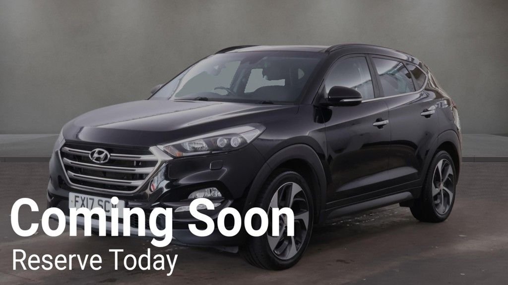 USED 2017 17 HYUNDAI TUCSON 2.0 CRDi Premium SE SUV 5dr Diesel Auto 4WD Euro 6 (185 ps) 2 KEYS / LONG MOT