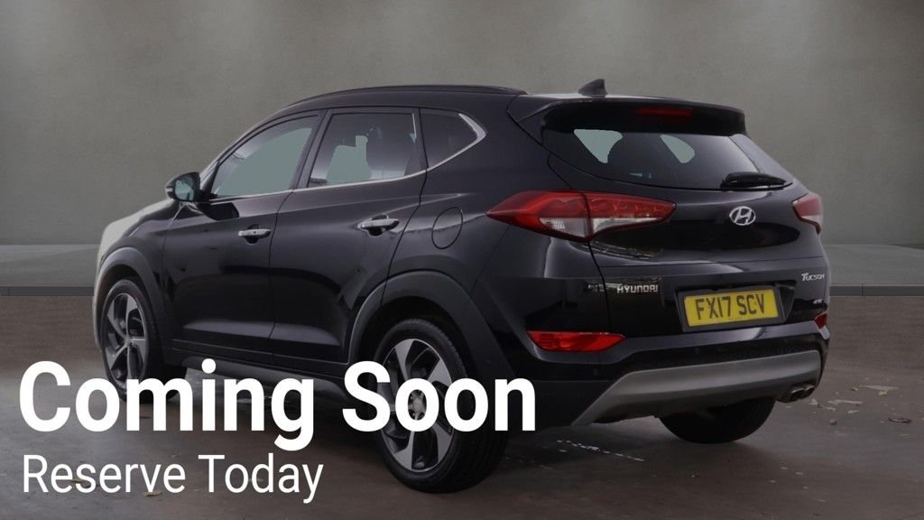 USED 2017 17 HYUNDAI TUCSON 2.0 CRDi Premium SE SUV 5dr Diesel Auto 4WD Euro 6 (185 ps) 2 KEYS / LONG MOT