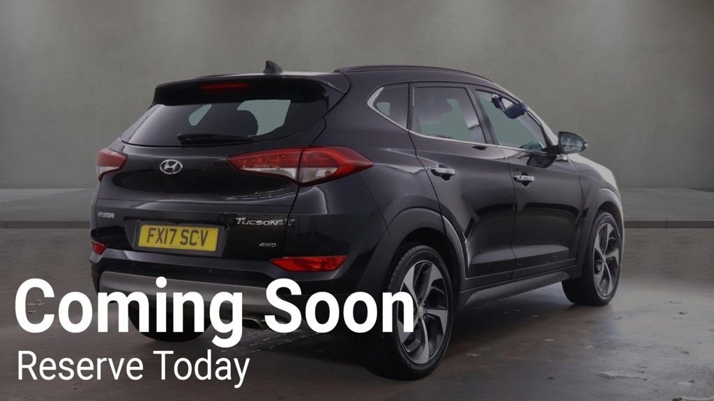 USED 2017 17 HYUNDAI TUCSON 2.0 CRDi Premium SE SUV 5dr Diesel Auto 4WD Euro 6 (185 ps) 2 KEYS / LONG MOT