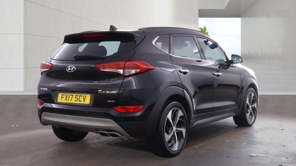 USED 2017 17 HYUNDAI TUCSON 2.0 CRDi Premium SE SUV 5dr Diesel Auto 4WD Euro 6 (185 ps) 2 KEYS / LONG MOT