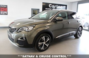 2018 PEUGEOT 3008 1.5 BlueHDi Allure SUV 5dr Diesel Manual Euro 6 (s/s) (130 ps) £8489.00