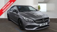 USED 2018 18 MERCEDES-BENZ CLA 2.1 CLA220d AMG Line Coupe 4dr Diesel 7G-DCT Euro 6 (s/s) (177 ps) 2 KEYS / LONG MOT