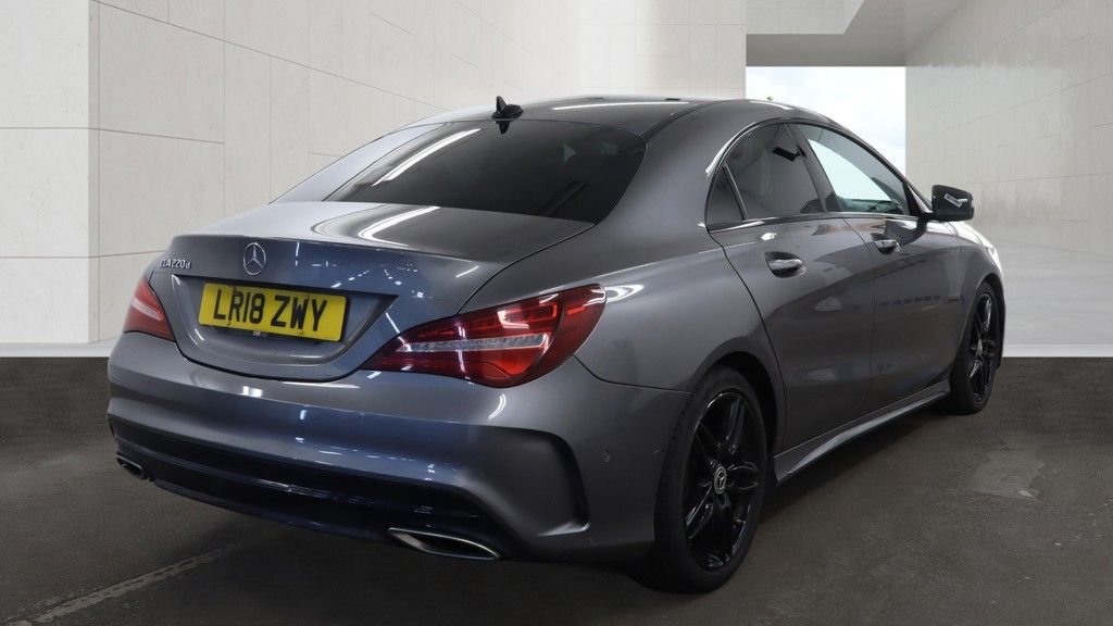 USED 2018 18 MERCEDES-BENZ CLA 2.1 CLA220d AMG Line Coupe 4dr Diesel 7G-DCT Euro 6 (s/s) (177 ps) 2 KEYS / LONG MOT