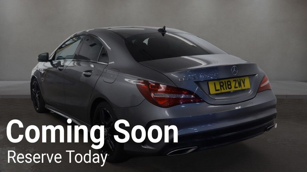 USED 2018 18 MERCEDES-BENZ CLA 2.1 CLA220d AMG Line Coupe 4dr Diesel 7G-DCT Euro 6 (s/s) (177 ps) 2 KEYS / LONG MOT