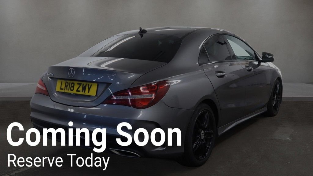 USED 2018 18 MERCEDES-BENZ CLA 2.1 CLA220d AMG Line Coupe 4dr Diesel 7G-DCT Euro 6 (s/s) (177 ps) 2 KEYS / LONG MOT