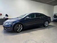 USED 2014 64 VOLKSWAGEN CC 2.0 TDI BlueMotion Tech R-Line Saloon 4dr Diesel Manual Euro 5 (s/s) (177 ps) *** FULL BLACK LEATHER INTERIOR ***
