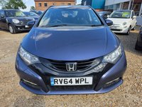 USED 2014 64 HONDA CIVIC 1.8 i-VTEC SE Plus Tourer 5dr Petrol Manual Euro 5 (s/s) (142 ps) CAM+DAB+BLUETOOTH+CLIMATE+CRUISE+ESTATE