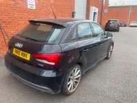 USED 2016 16 AUDI A1 1.4 TFSI S line Sportback 5dr Petrol Manual Euro 6 (s/s) (125 ps) 1/2 LEATHER, 2 FORMER KEEPERS