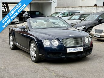 2006 BENTLEY CONTINENTAL 6.0 W12 GTC Convertible 2dr Petrol Auto 4WD Euro 4 (560 ps) £22995.00