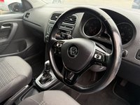 USED 2017 17 VOLKSWAGEN POLO 1.2 TSI BlueMotion Tech Match Hatchback 5dr Petrol DSG Euro 6 (s/s) (90 ps) FULL HISTORY