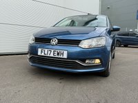 USED 2017 17 VOLKSWAGEN POLO 1.2 TSI BlueMotion Tech Match Hatchback 5dr Petrol DSG Euro 6 (s/s) (90 ps) FULL HISTORY