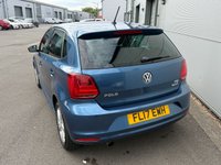 USED 2017 17 VOLKSWAGEN POLO 1.2 TSI BlueMotion Tech Match Hatchback 5dr Petrol DSG Euro 6 (s/s) (90 ps) FULL HISTORY